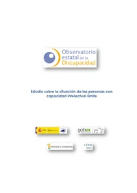Estudio sobre la situación de las personas con capacidad intelectual límite
