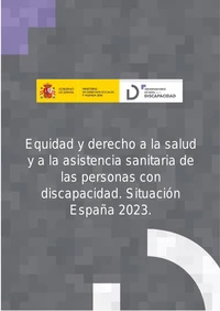Equidad y derecho a la salud y a la asistencia sanitaria de las personas con discapacid...