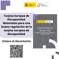 Estudio sobre la Tarjeta Europea de Discapacidad. Materiales para una buena regulación ...