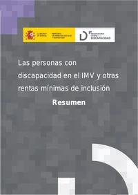 Resumen e infografía. Las personas con discapacidad en el IMV y otras rentas mínimas de...
