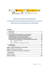 La reorientación vital y profesional de las personas a las que ha sobrevenido una disca...