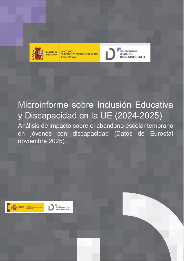 Inclusión Educativa y Discapacidad en la UE (2024-2025)