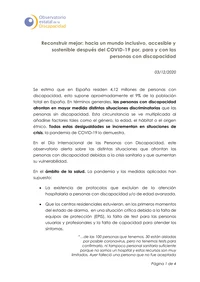 Reconstruir mejor: hacia un mundo inclusivo, accesible y sostenible después del COVID-1...