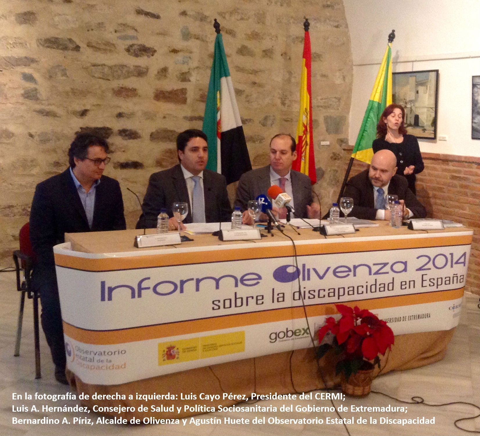 Presentación del Informe Olivenza 2014