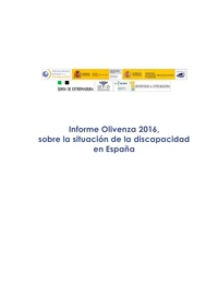 Informe Olivenza 2016